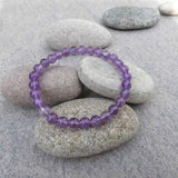 Natural Amethyst Crystal Bracelet