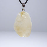 Natural Citrine Pendant Necklace