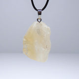 Natural Citrine Pendant Necklace