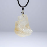 Natural Citrine Pendant Necklace