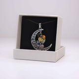 Natural Moon Chakra Crystal Pendant