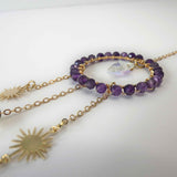 Natural Amethyst Suncatcher