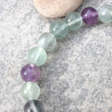 Natural Fluorite Crystal Bracelet
