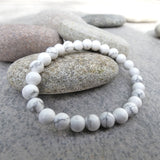 Natural Howlite Crystal Bracelet