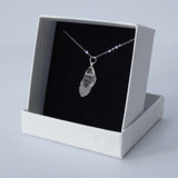 Natural Rose Quartz Crystal Pendant