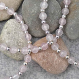 Natural Rose Quartz Crystal Bracelet