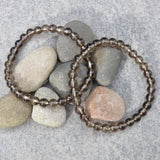Natural Smoky Quartz Crystal Bracelet