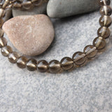 Natural Smoky Quartz Crystal Bracelet
