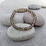 Natural Smoky Quartz Crystal Bracelet
