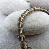 Natural Smoky Quartz Crystal Bracelet