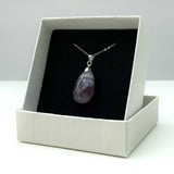 Natural Amethyst Crystal Necklace