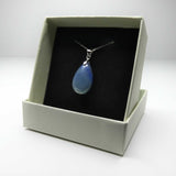 Natural Milky Aquamarine Crystal Necklace