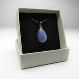 Natural Milky Aquamarine Crystal Necklace