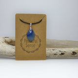 Natural Milky Aquamarine Crystal Necklace