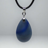 Natural Milky Aquamarine Crystal Necklace