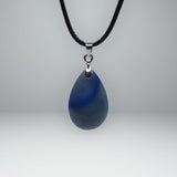 Natural Milky Aquamarine Crystal Necklace