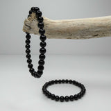 Natural Black Tourmaline Crystal Bracelet