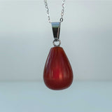 Natural Carnelian Crystal Necklace