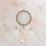 Natural Dream Catcher - Tranquil White
