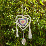Natural Dream Catcher - Pastel Heart