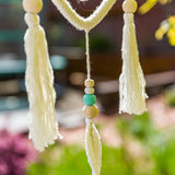 Natural Dream Catcher - Blue Heart
