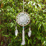 Natural Dream Catcher - Tranquil White