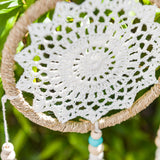 Natural Dream Catcher - Tranquil White
