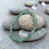 Natural Green Aventurine Crystal Bracelet