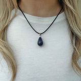 Natural Lapis Lazuli Crystal Necklace