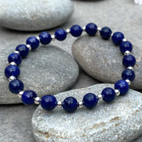 Natural Lapis Lazuli Crystal Bracelet