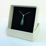 Natural Malachite Crystal Necklace