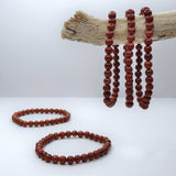 Natural Red Jasper Crystal Bracelet