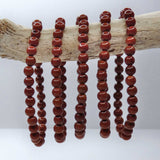 Natural Red Jasper Crystal Bracelet