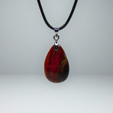 Natural Red Jasper Crystal Necklace