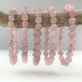 Natural Rose Quartz Crystal Bracelet