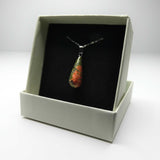 Natural Unakite Crystal Necklace