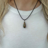 Natural Unakite Crystal Necklace