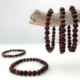 Natural Rosewood Aromatherapy Bead Stretch Bracelet
