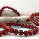Natural Red Agate Crystal Bracelet