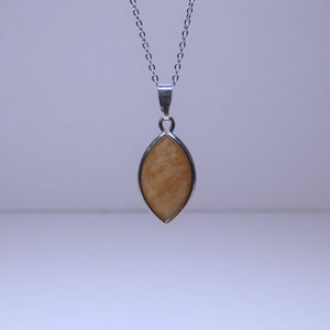 Natural Sunstone Crystal Pendant