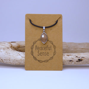 Natural Sunstone Crystal Pendant