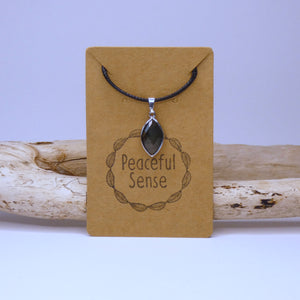 Natural Labradorite Crystal Pendant