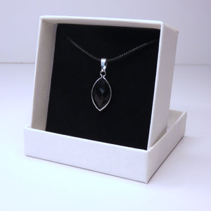 Natural Obsidian Crystal Pendant