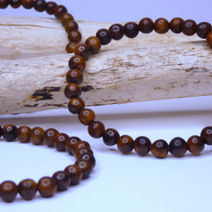 Natural Yellow Rosewood Aromatherapy Bead Bracelet