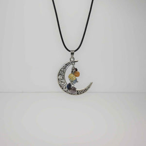 Natural Moon Chakra Crystal Pendant