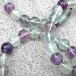 Natural Fluorite Crystal Bracelet