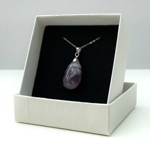 Natural Amethyst Crystal Necklace
