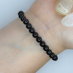 Black shop crystal bracelet