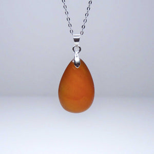 Natural Carnelian Crystal Pendant