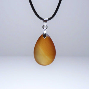 Natural Carnelian Crystal Pendant